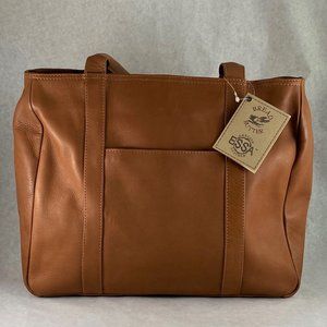 Leather Shopper